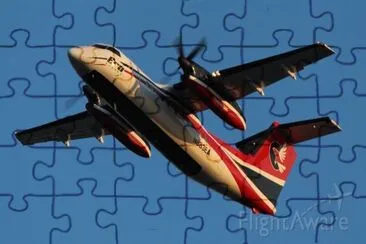 Era Alaska De Havilland Dash 8-100 Canada jigsaw puzzle