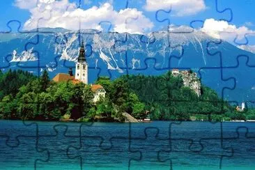 lac de Bled SlovÃ©nie jigsaw puzzle