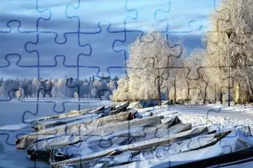 hiver finlandais jigsaw puzzle