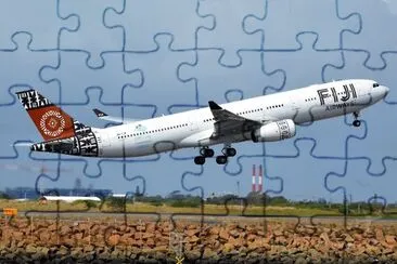 Fiji Airways Airbus A330-300 Islas Fiji jigsaw puzzle