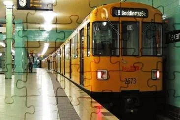 Metro jigsaw puzzle