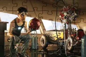 TONY STARK jigsaw puzzle