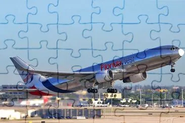Florida West Boeing 767-300 Estados Unidos jigsaw puzzle