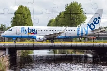 Flybe Embraer ERJ-190 Inglaterra