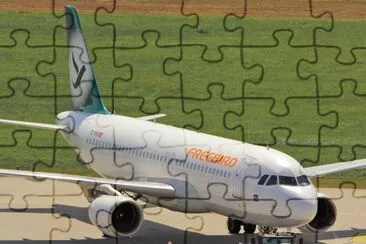 Freebird Airlines Airbus A320 Turquia jigsaw puzzle