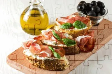 Bruschetta Parma jigsaw puzzle