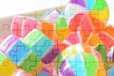 Candy jigsaw puzzle