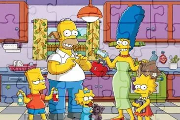 Simpson jigsaw puzzle
