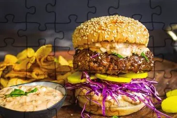 פאזל של hamburger