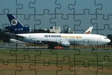 Gemini Air Cargo  McDonnell DC-10 Estados Unidos jigsaw puzzle