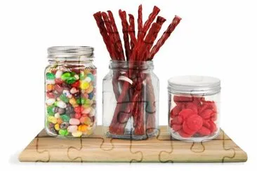 Candy jigsaw puzzle