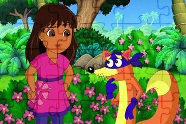Dora jigsaw puzzle