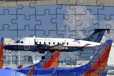 Great Lakes Airlines Beechcraft 1900 Estados Unido jigsaw puzzle