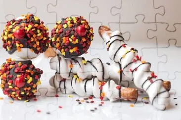 Candy jigsaw puzzle