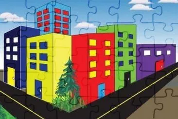 draw jigsaw puzzle