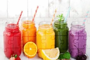 Juice Jars jigsaw puzzle