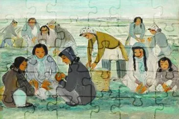 Lin Fengmian 1900-1991 jigsaw puzzle