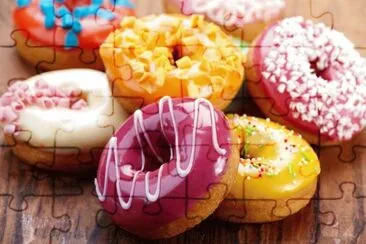 Donuts jigsaw puzzle