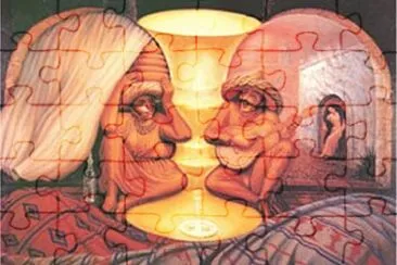 ç•«ä¸­ç•« jigsaw puzzle