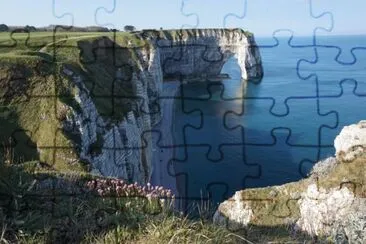פאזל של Etretat falaises
