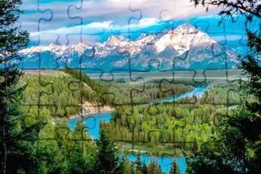 Wyoming USA jigsaw puzzle