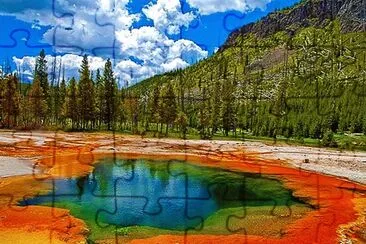 Yellowstone USA jigsaw puzzle