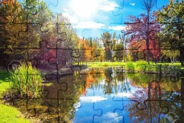 automne au canada jigsaw puzzle