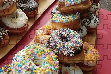 Donuts jigsaw puzzle