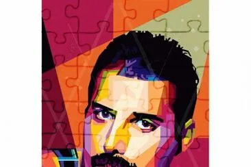 Freddie Mercury jigsaw puzzle