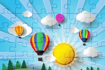 å¡é€šé¢¨æ™¯ jigsaw puzzle