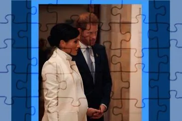 Meghan y Harry jigsaw puzzle