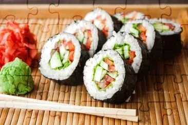 פאזל של sushi