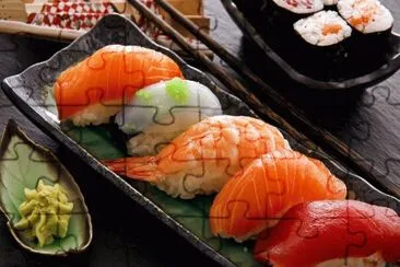 פאזל של sushi
