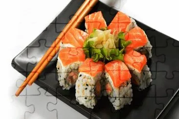 פאזל של sushi