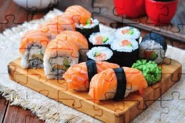 sushi jigsaw puzzle