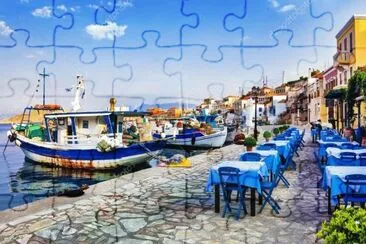 Isla de Chalki-Grecia jigsaw puzzle