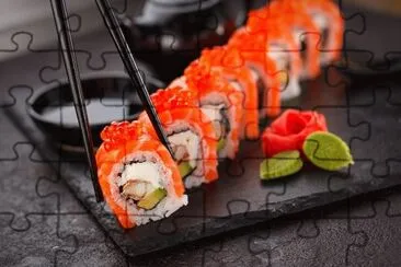 sushi jigsaw puzzle