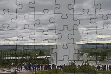 Island jigsaw puzzle