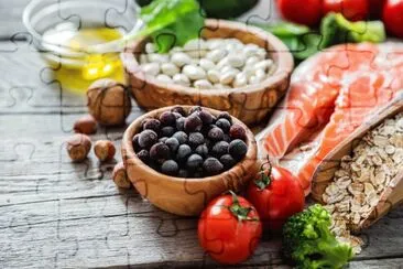 פאזל של Healthy Foods