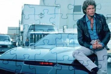 El auto fantastico. jigsaw puzzle