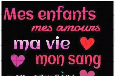 mes enfants jigsaw puzzle