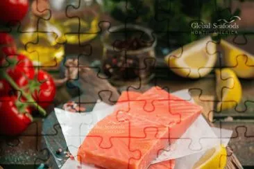 Salmon jigsaw puzzle