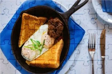 Eggs Bread Toasted