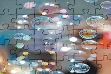 Abstract jigsaw puzzle