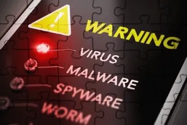 Virus jigsaw puzzle