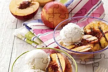 Grilled Peach jigsaw puzzle