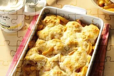 Peach Gratin jigsaw puzzle