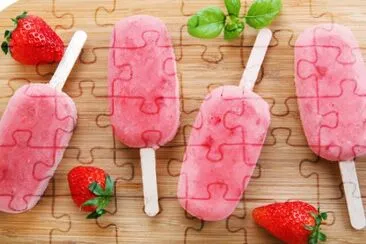 Strawberry Popsicle