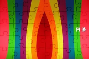 å½©è‰²å¹¾ä½• jigsaw puzzle
