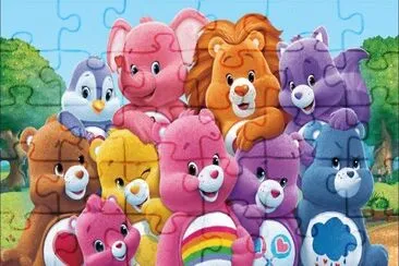 Cartoon jigsaw puzzle